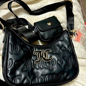 Juicy couture purse small handbag adjustable stable strap